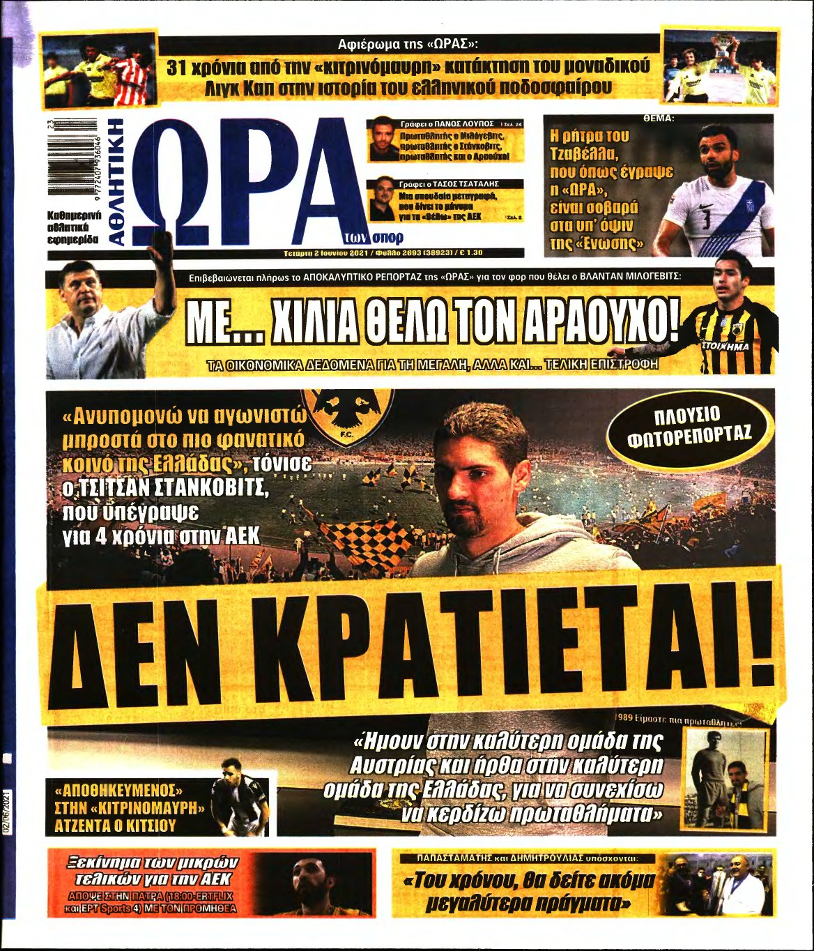 ΩΡΑ ΤΩΝ ΣΠΟΡ – 02/06/2021