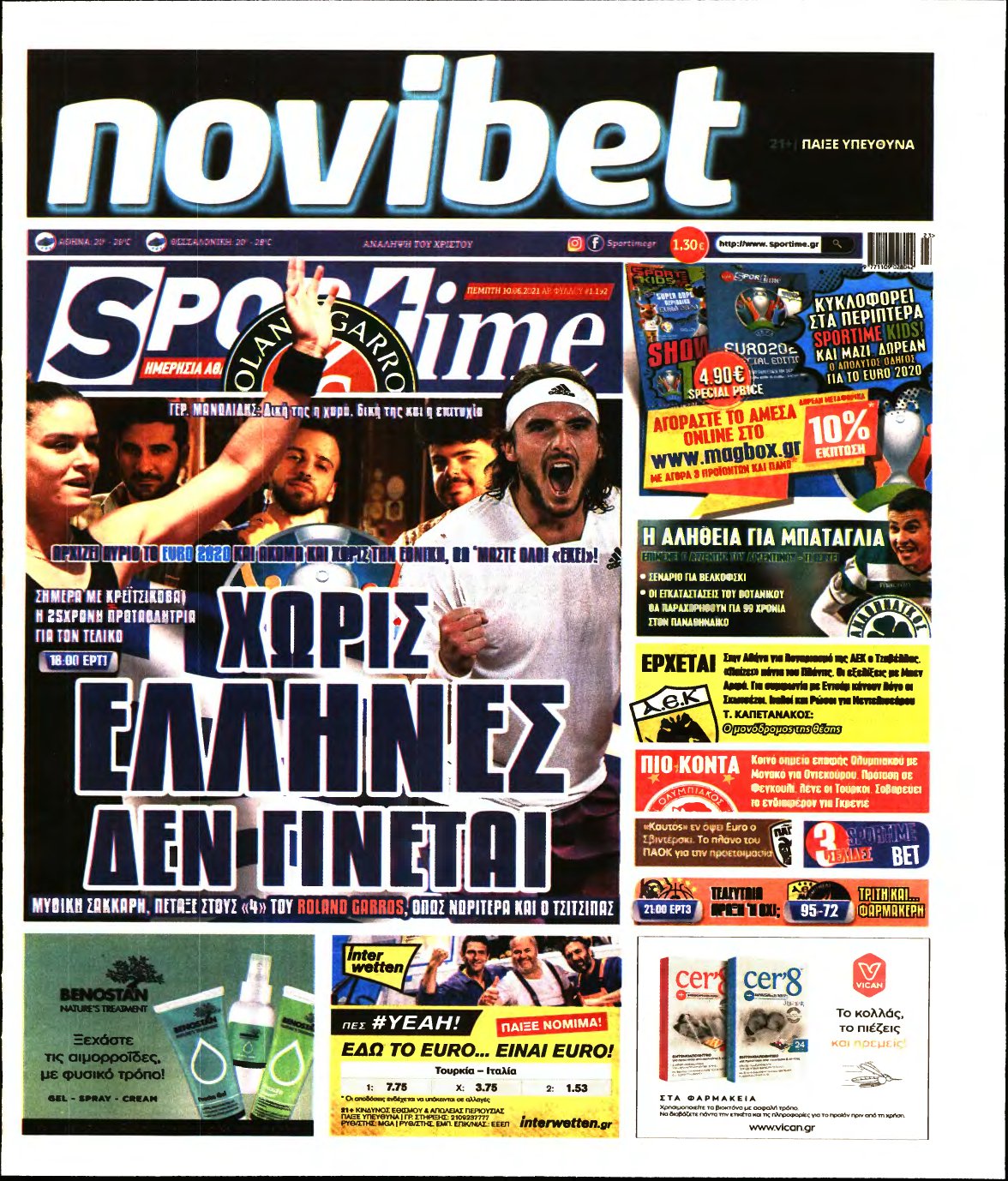 SPORTIME – 10/06/2021