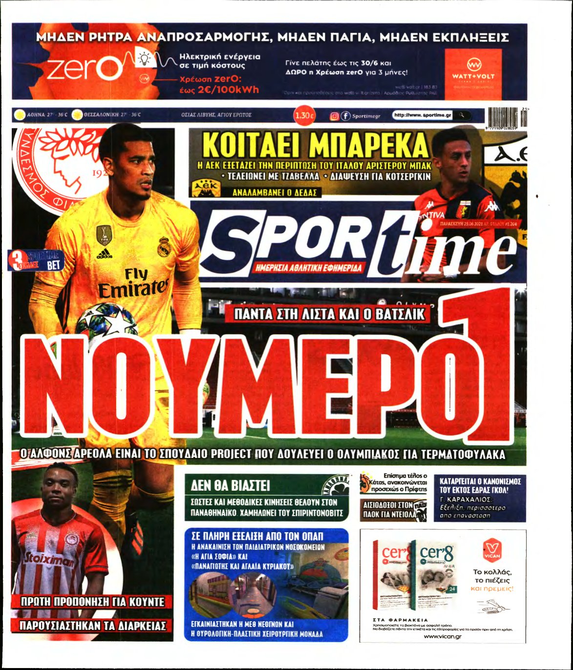 SPORTIME – 25/06/2021