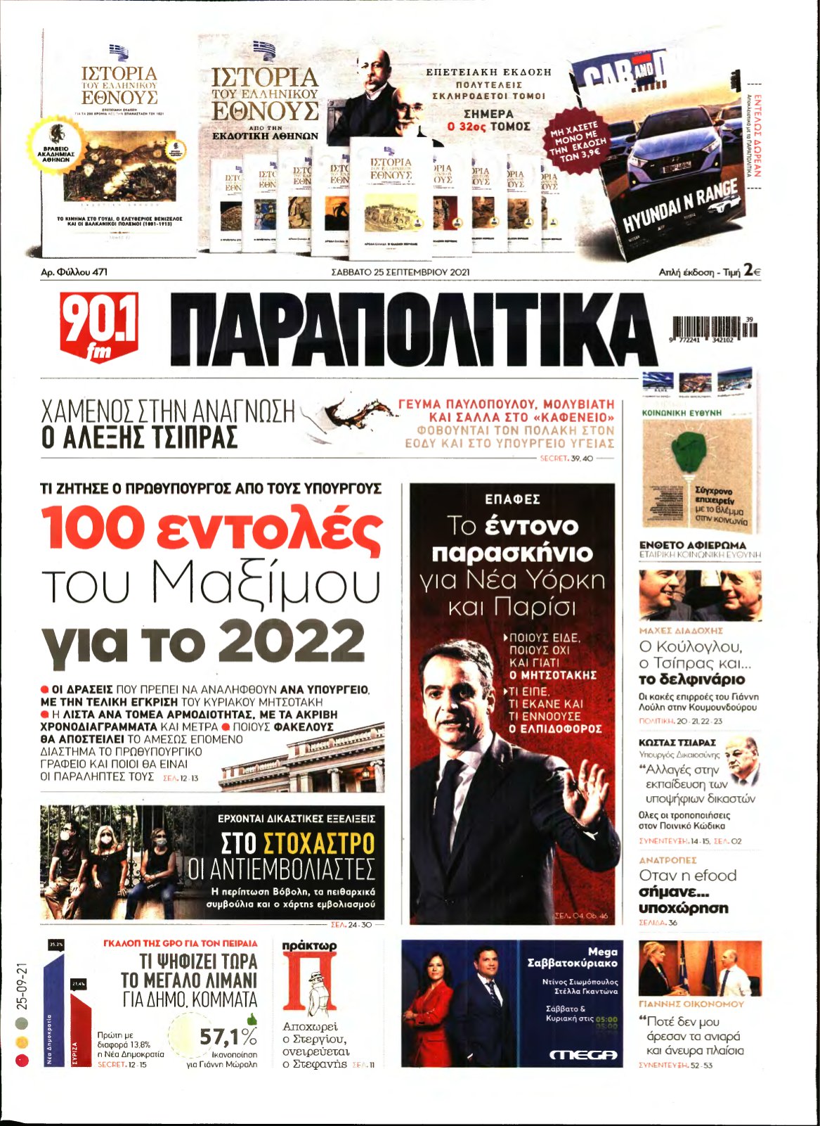 ΠΑΡΑΠΟΛΙΤΙΚΑ – 25/09/2021