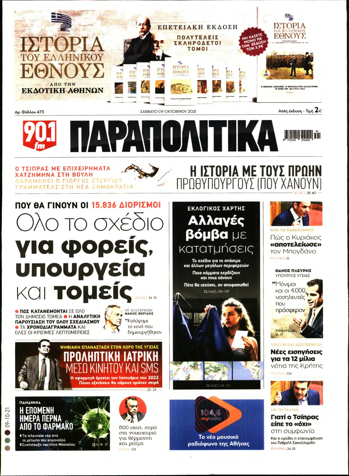 ΠΑΡΑΠΟΛΙΤΙΚΑ – 09/10/2021