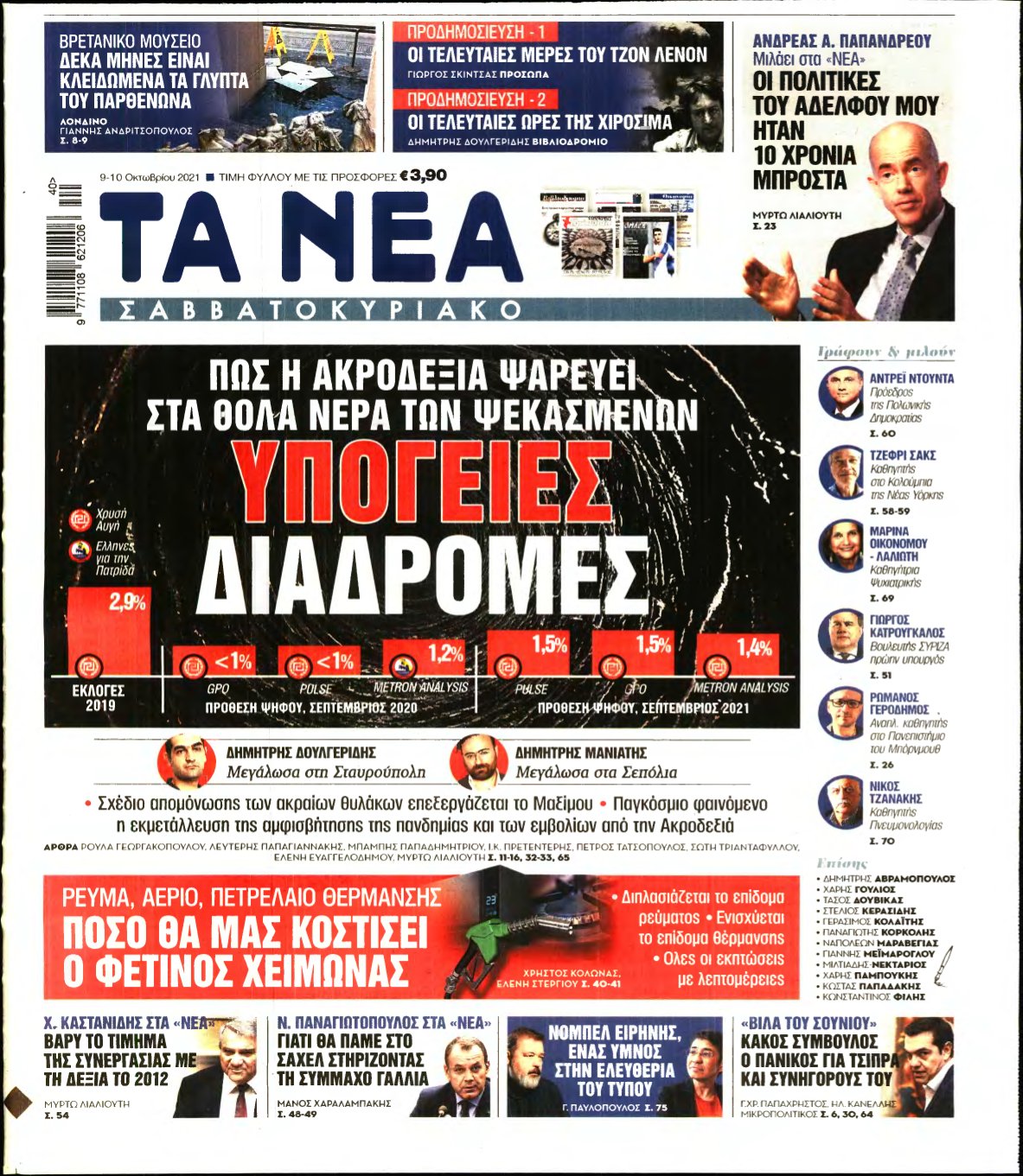 ΤΑ ΝΕΑ – 09/10/2021