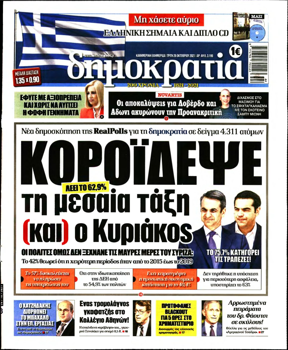 ΔΗΜΟΚΡΑΤΙΑ – 26/10/2021