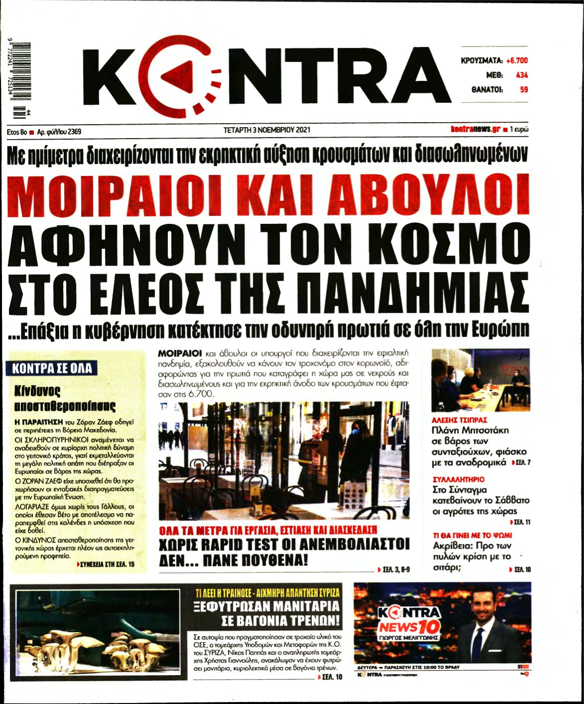 KONTRA NEWS – 03/11/2021