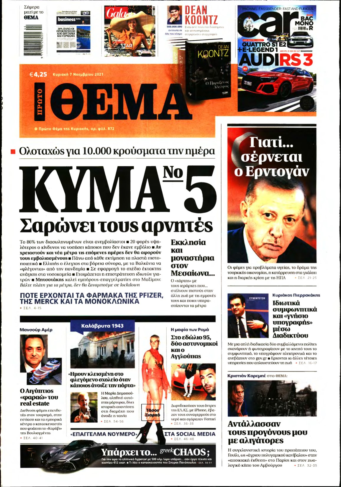 ΠΡΩΤΟ ΘΕΜΑ – 07/11/2021