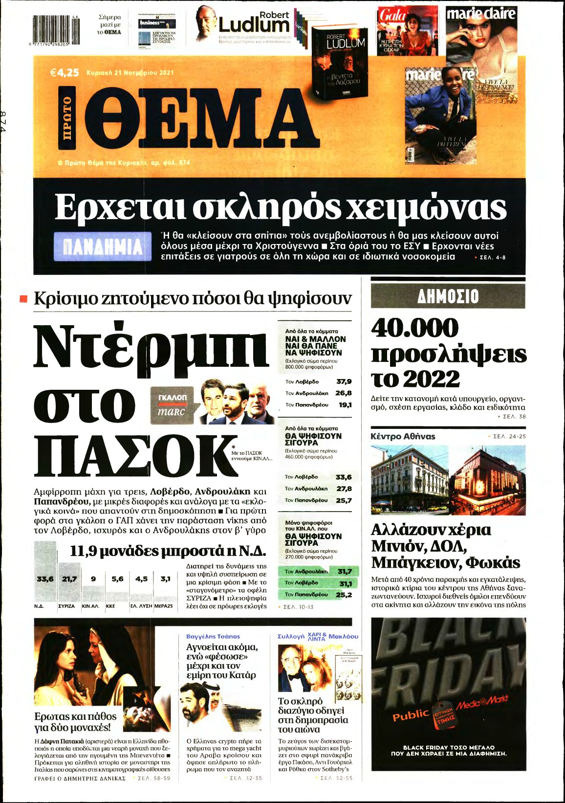 ΠΡΩΤΟ ΘΕΜΑ – 21/11/2021