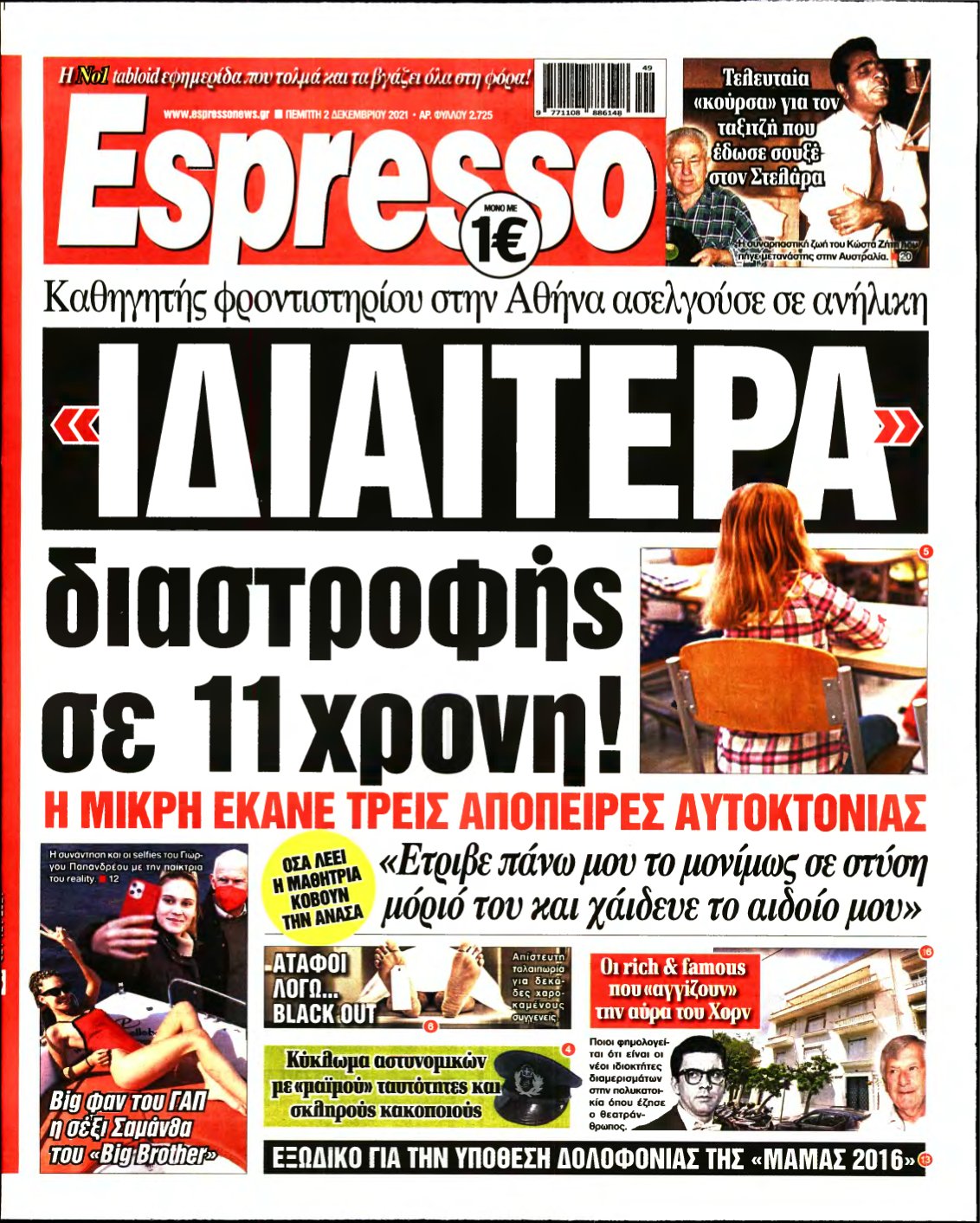 ESPRESSO – 02/12/2021