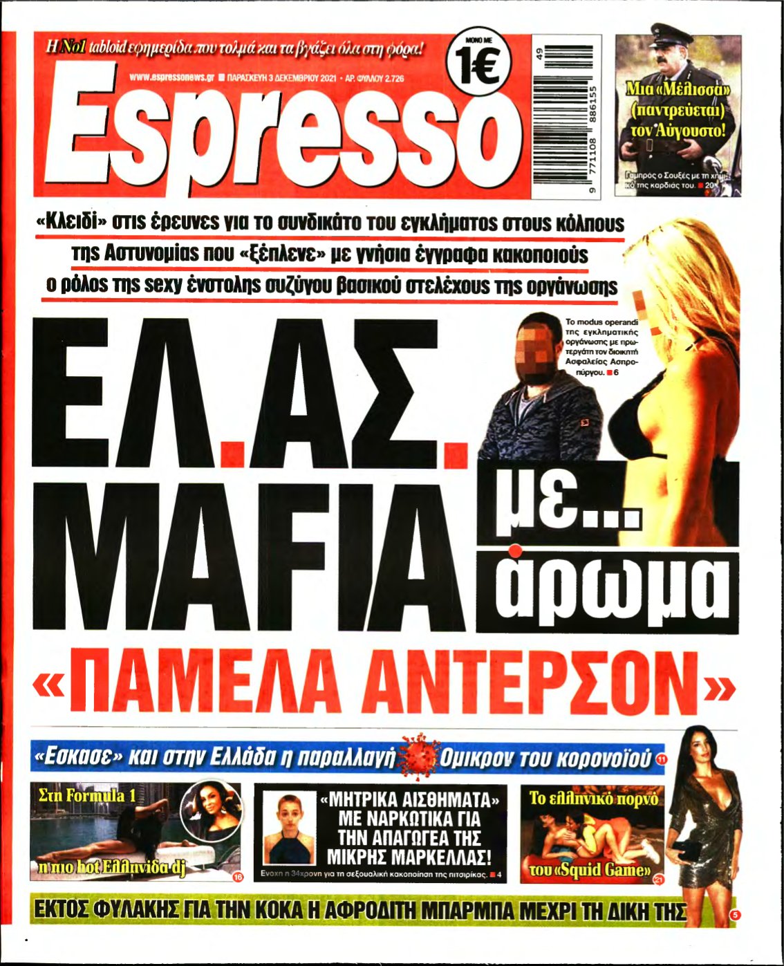 ESPRESSO – 03/12/2021