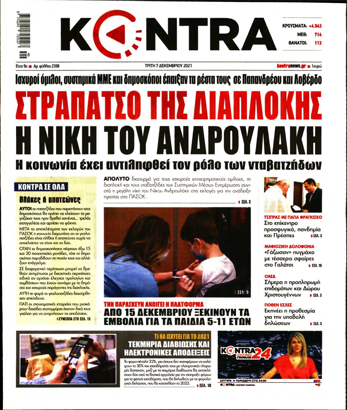KONTRA NEWS – 07/12/2021