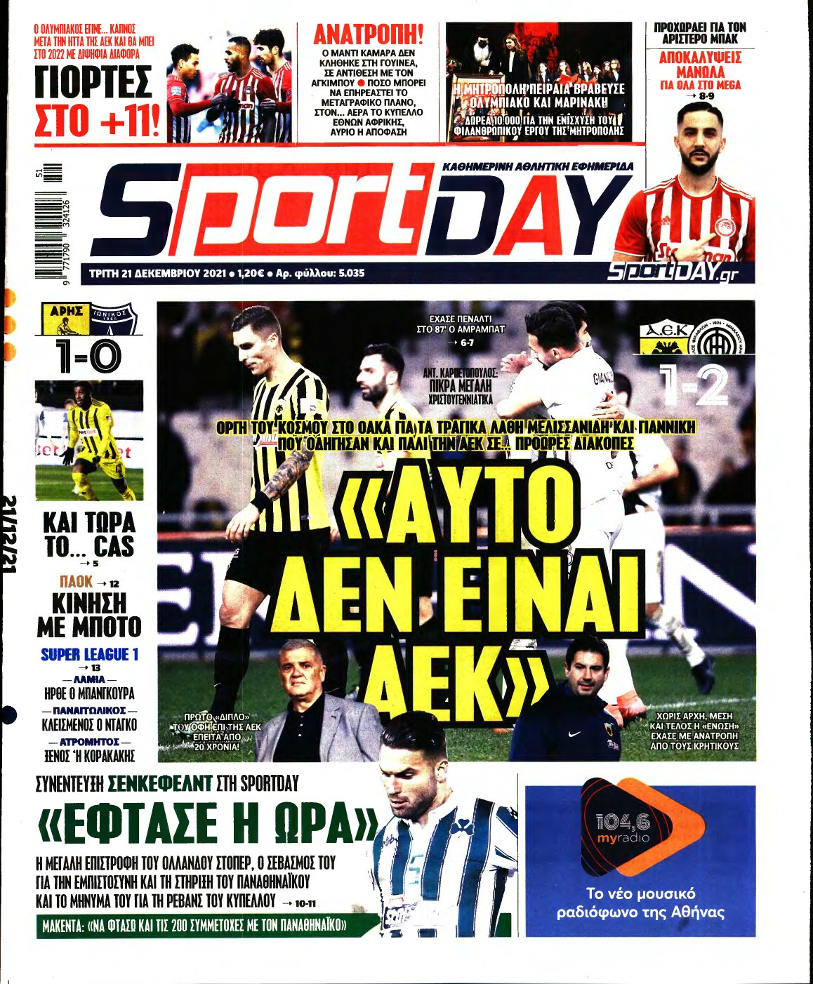 SPORTDAY – 21/12/2021