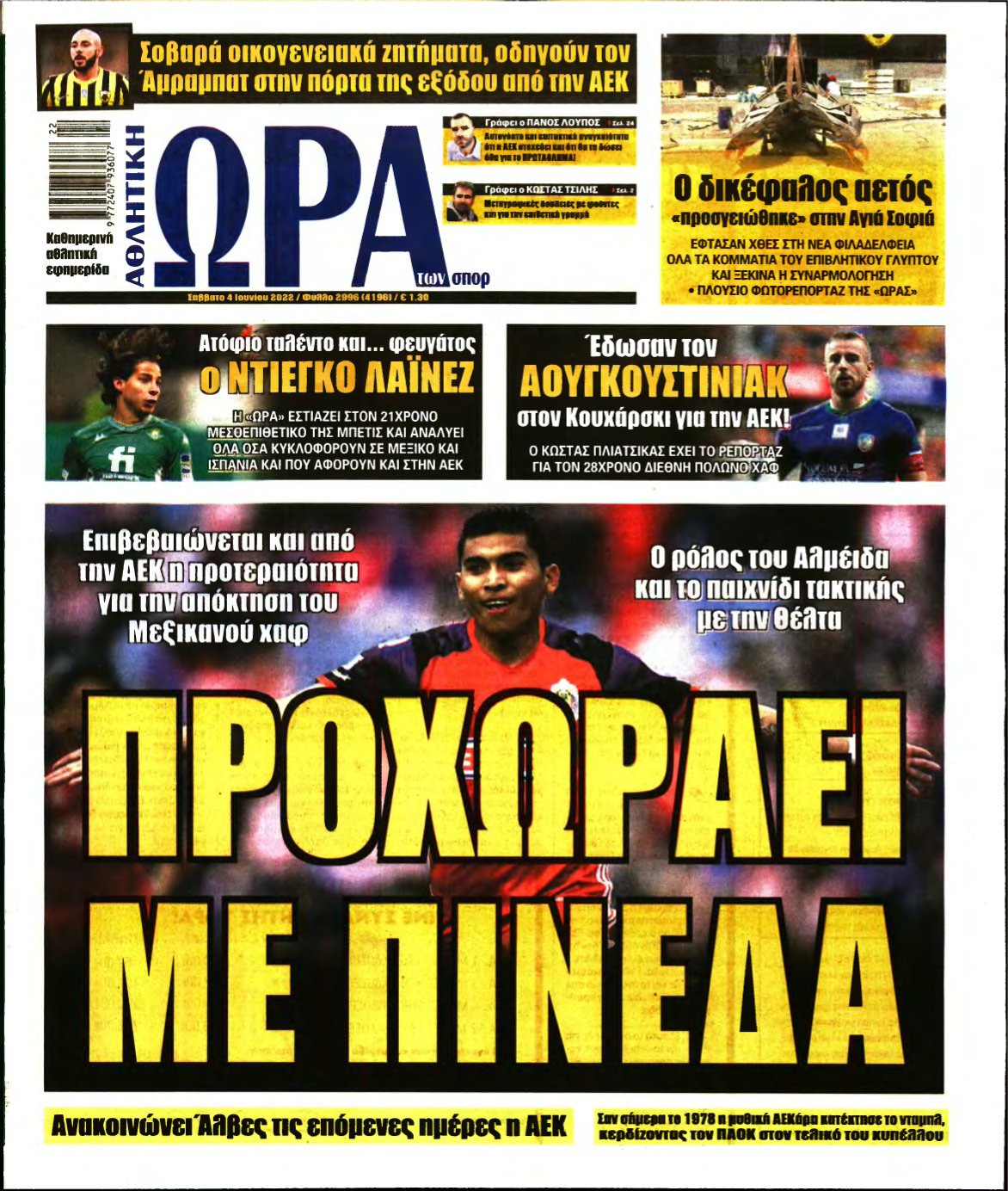 ΩΡΑ ΤΩΝ ΣΠΟΡ – 04/06/2022