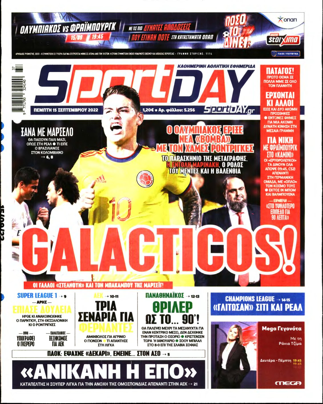 SPORTDAY – 15/09/2022