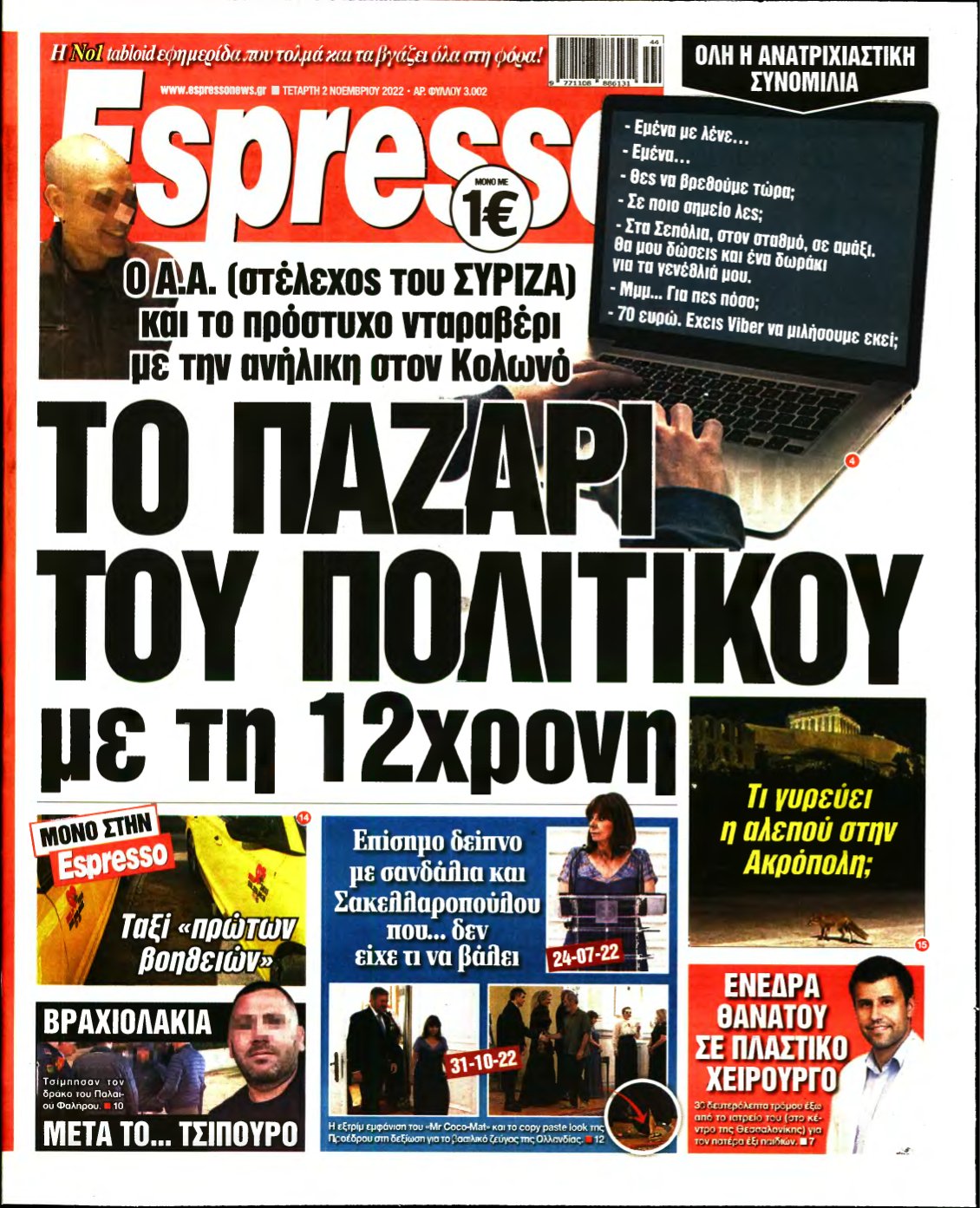 ESPRESSO – 02/11/2022