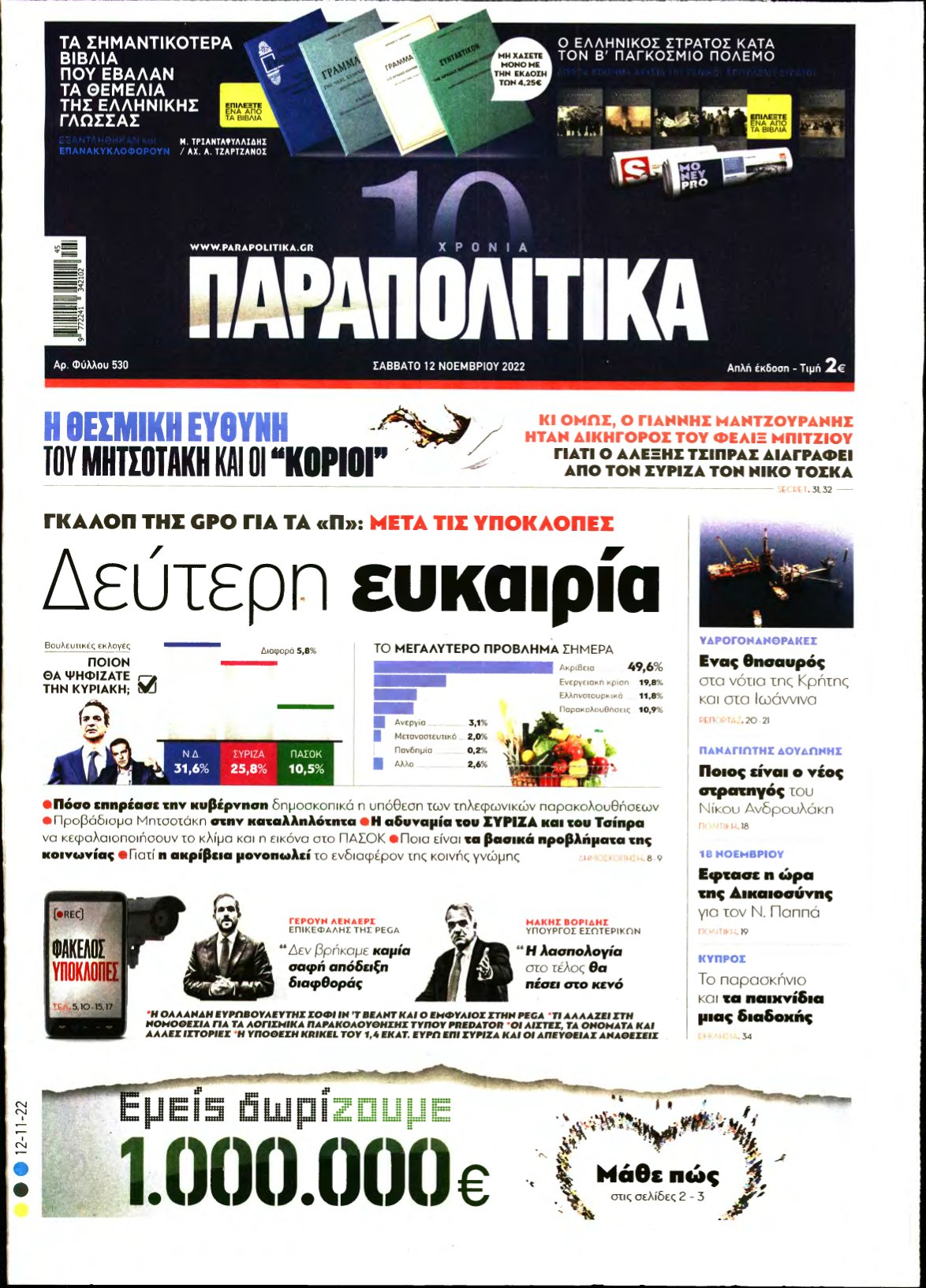ΠΑΡΑΠΟΛΙΤΙΚΑ – 12/11/2022