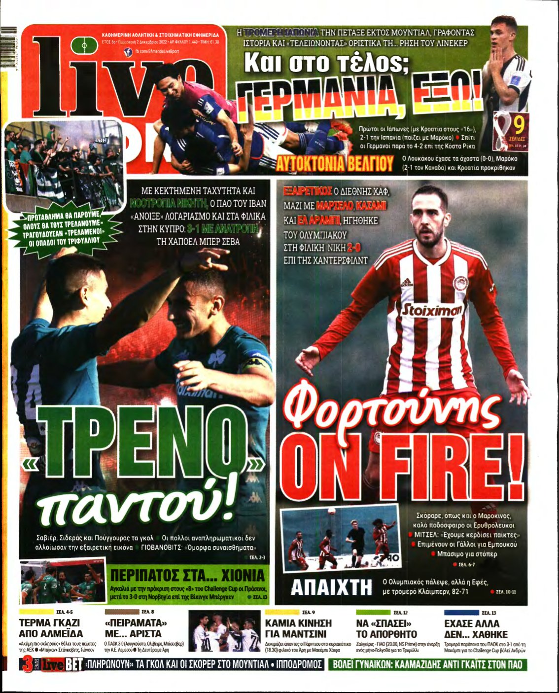 LIVE SPORT – 02/12/2022
