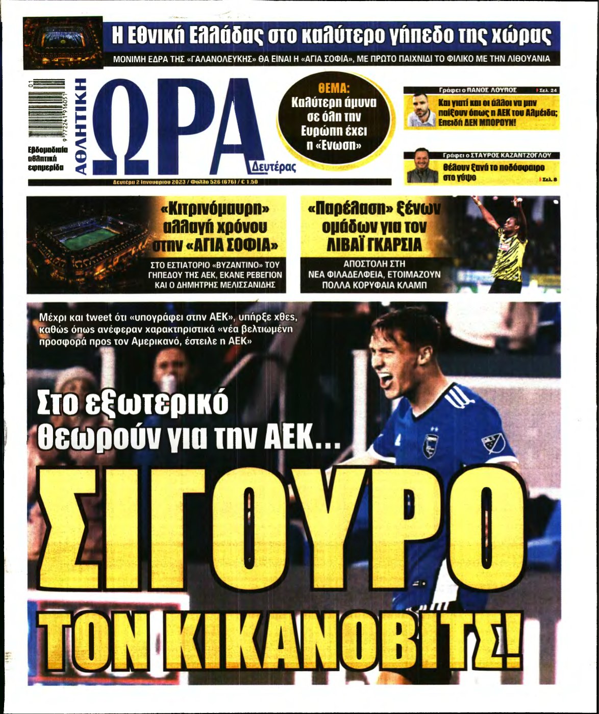 ΩΡΑ ΤΩΝ ΣΠΟΡ – 02/01/2023