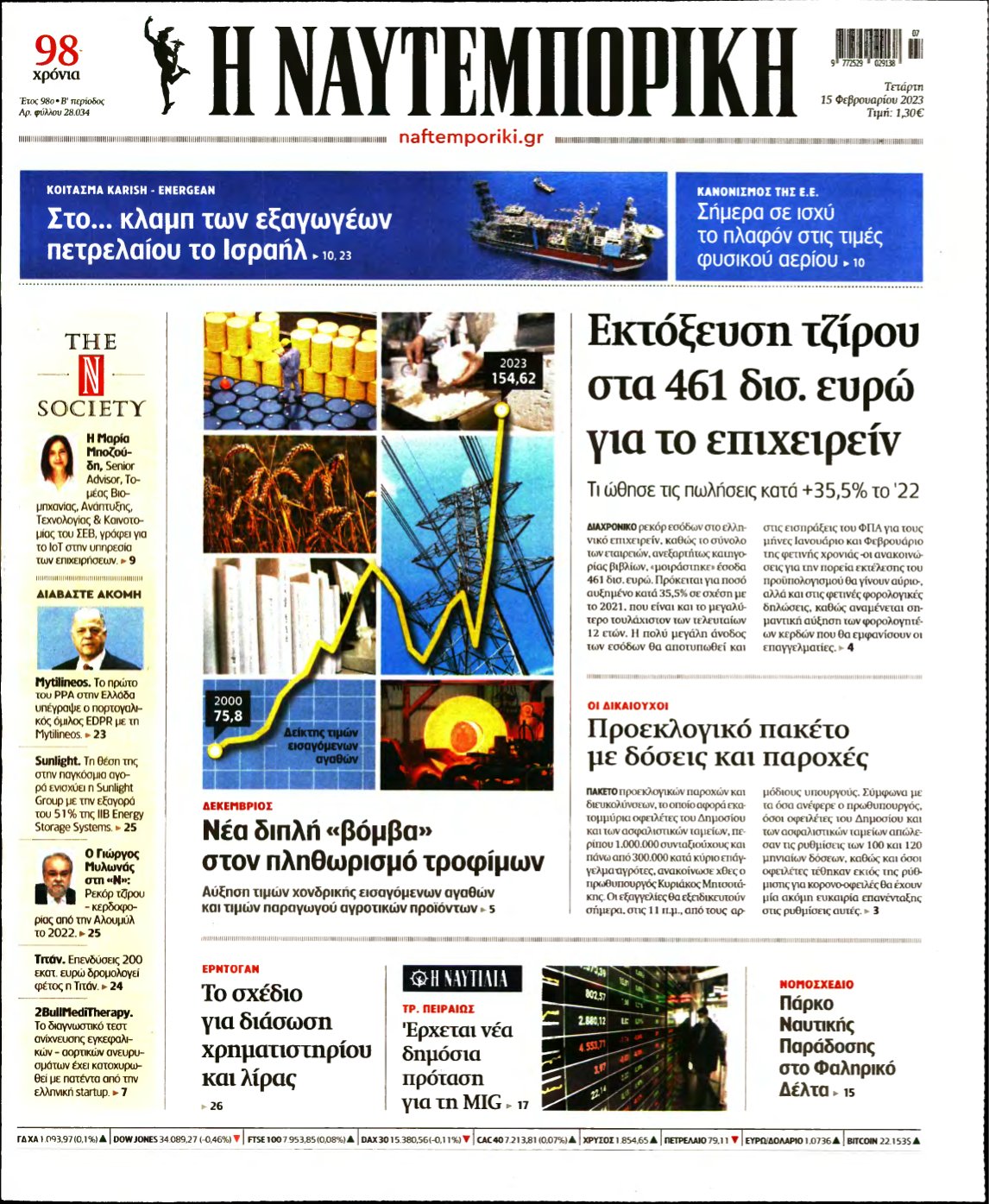 ΝΑΥΤΕΜΠΟΡΙΚΗ – 15/02/2023