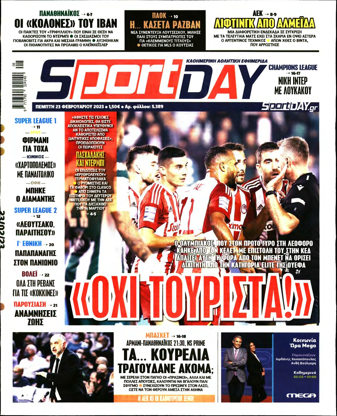 SPORTDAY – 23/02/2023