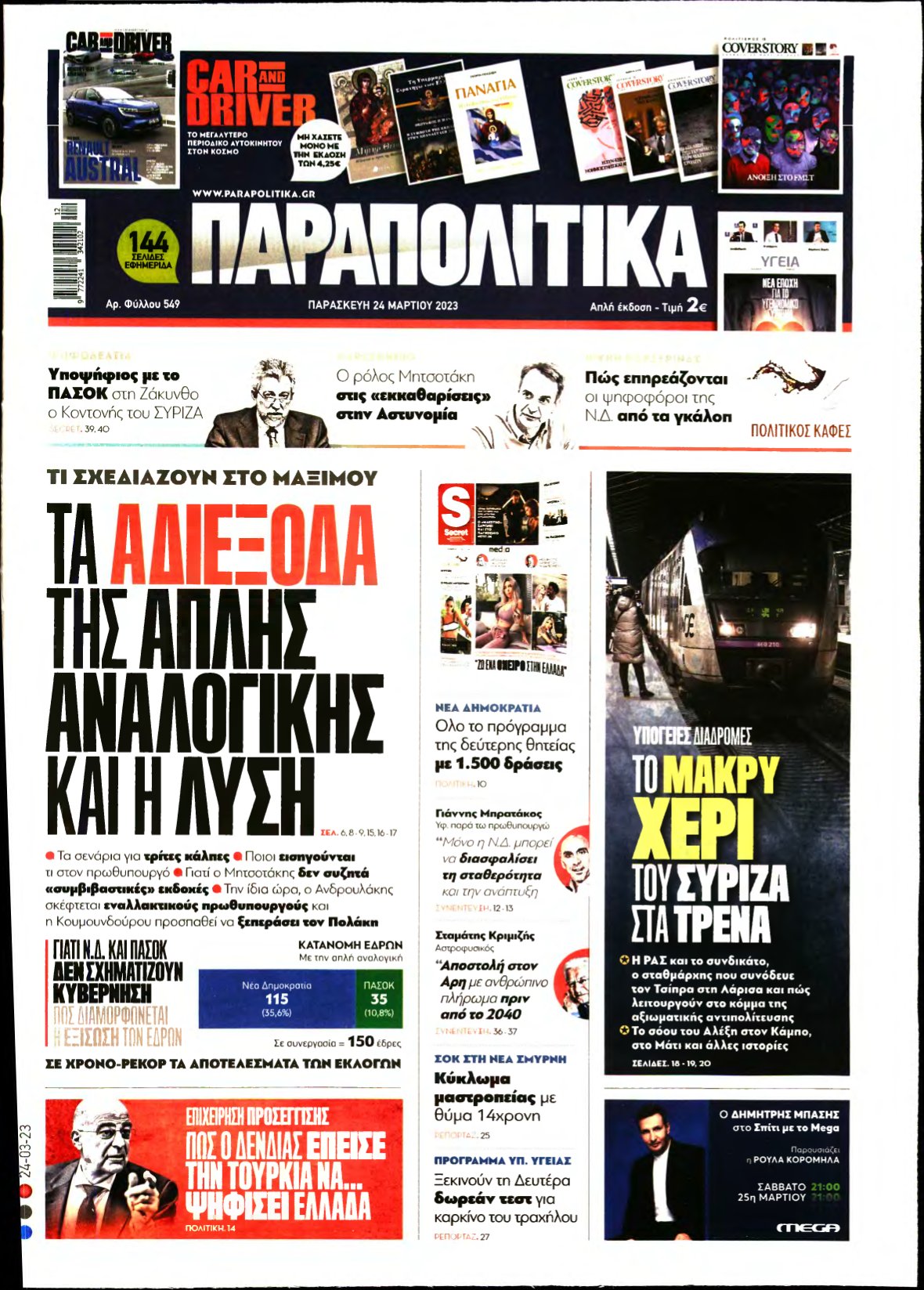ΠΑΡΑΠΟΛΙΤΙΚΑ – 24/03/2023