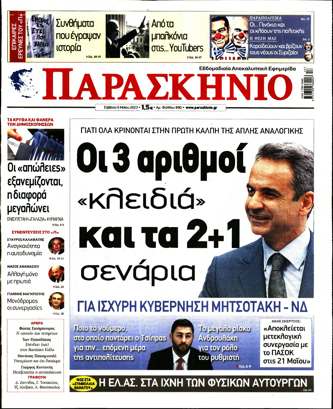 ΤΟ ΠΑΡΑΣΚΗΝΙΟ – 06/05/2023