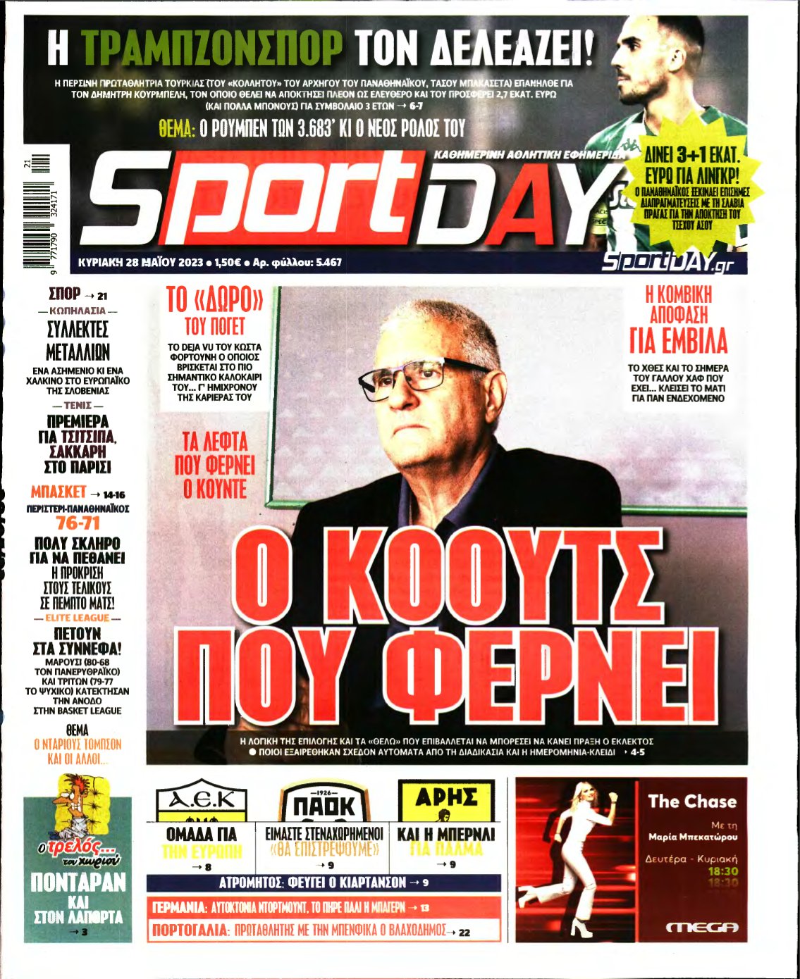SPORTDAY ΚΥΡΙΑΚΗΣ – 28/05/2023