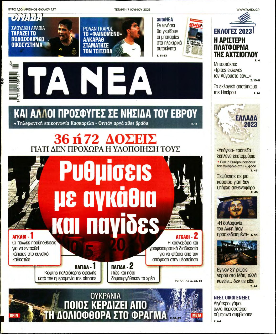 ΤΑ ΝΕΑ – 07/06/2023