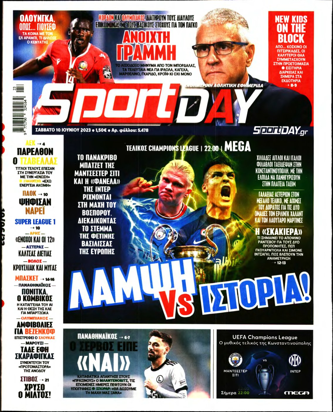 SPORTDAY – 10/06/2023