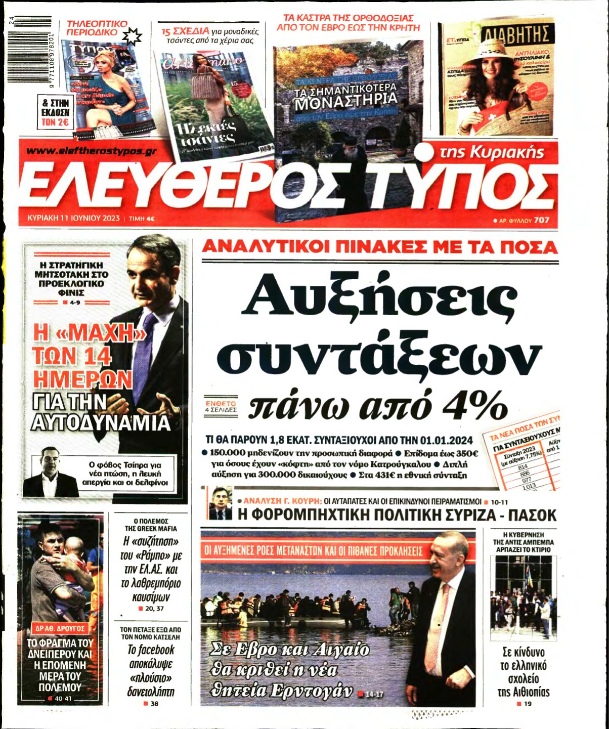 ΕΛΕΥΘΕΡΟΣ ΤΥΠΟΣ ΚΥΡΙΑΚΗΣ – 11/06/2023