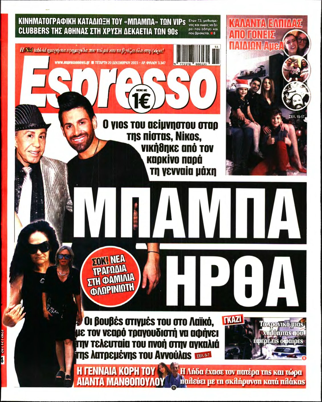 ESPRESSO – 20/12/2023