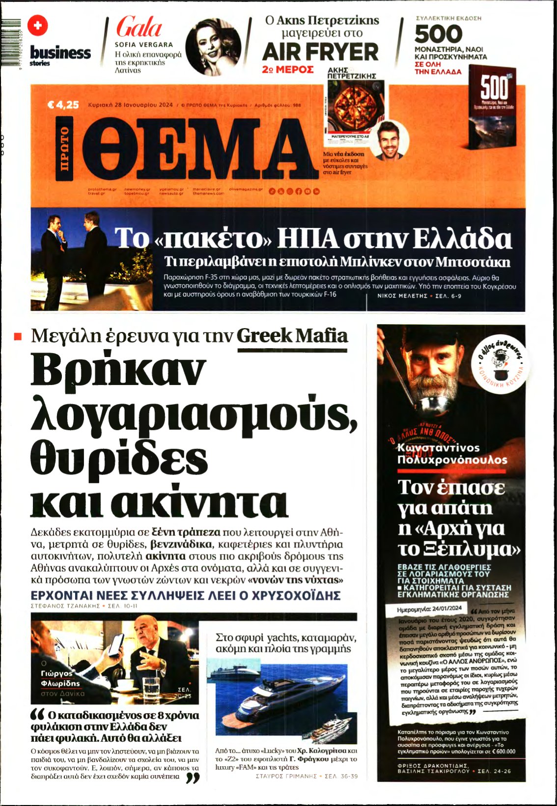 ΠΡΩΤΟ ΘΕΜΑ – 28/01/2024