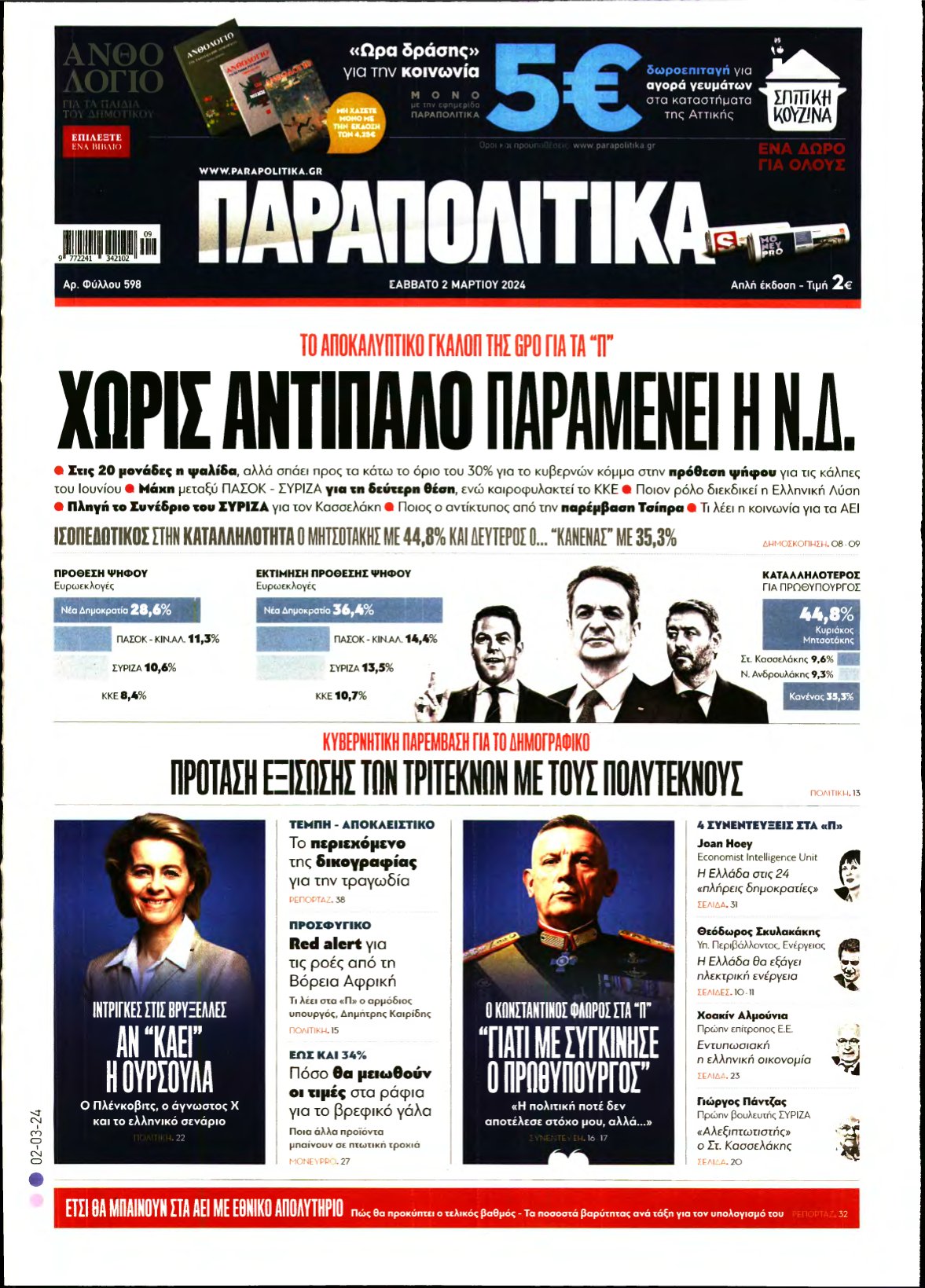 ΠΑΡΑΠΟΛΙΤΙΚΑ – 02/03/2024