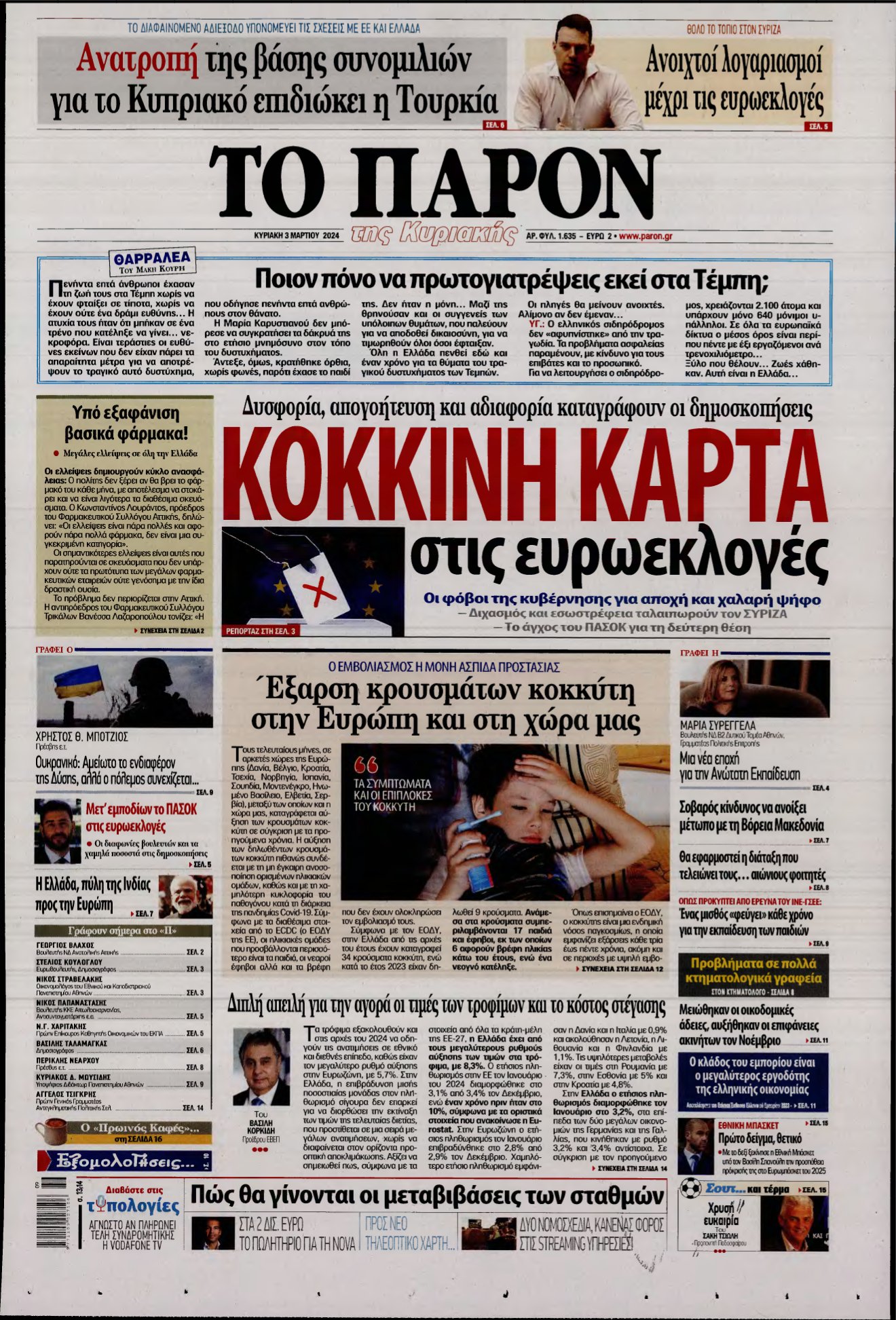 ΤΟ ΠΑΡΟΝ – 03/03/2024