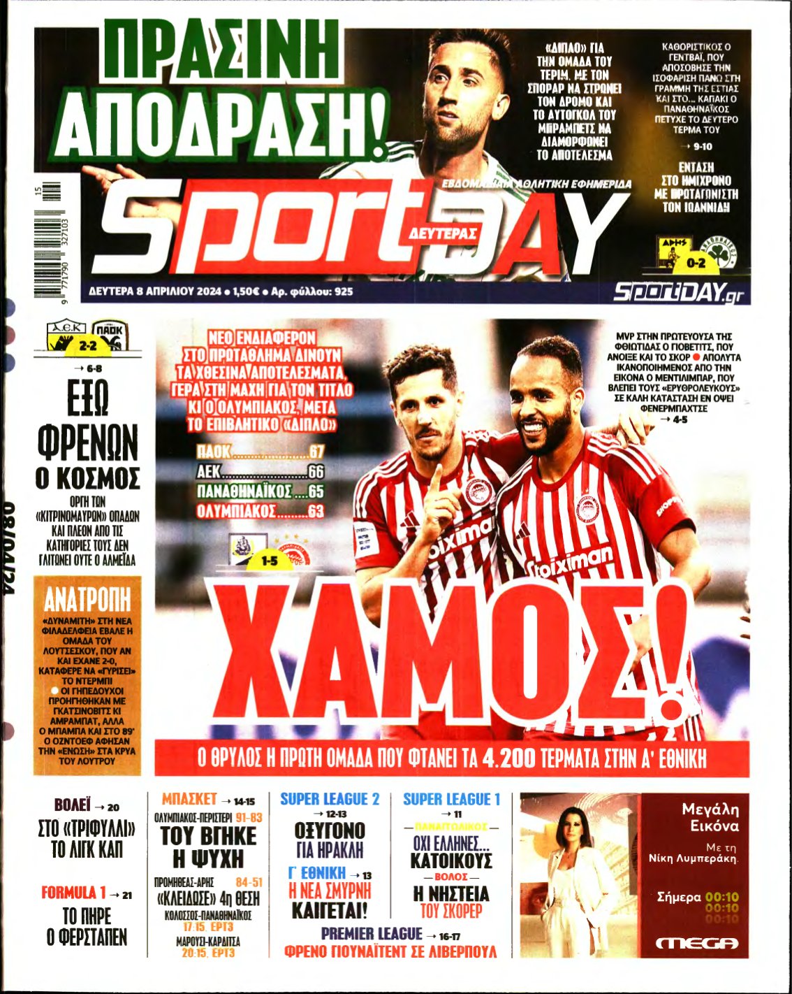 SPORTDAY – 08/04/2024