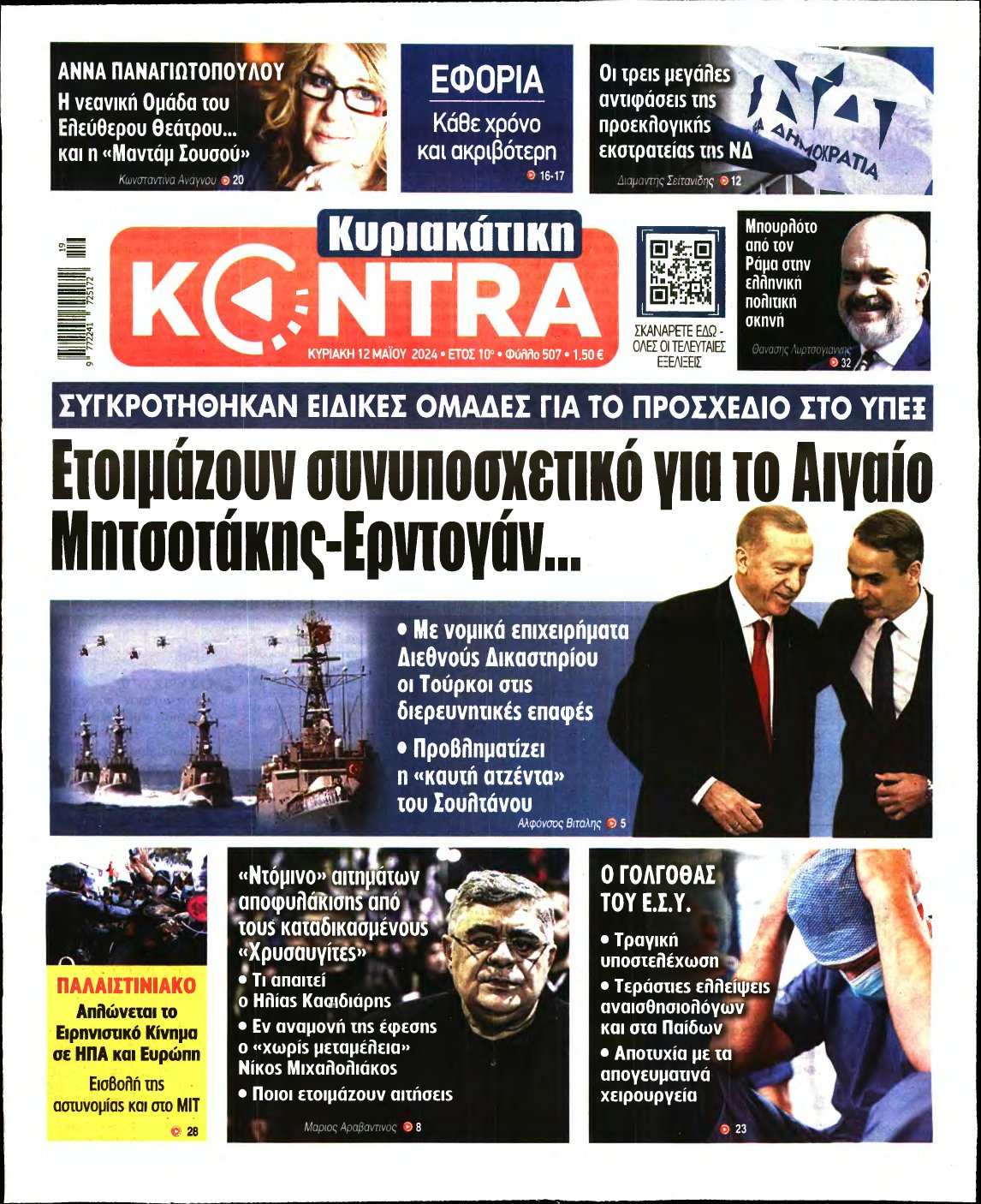 ΚΥΡΙΑΚΑΤΙΚΗ KONTRA NEWS – 12/05/2024