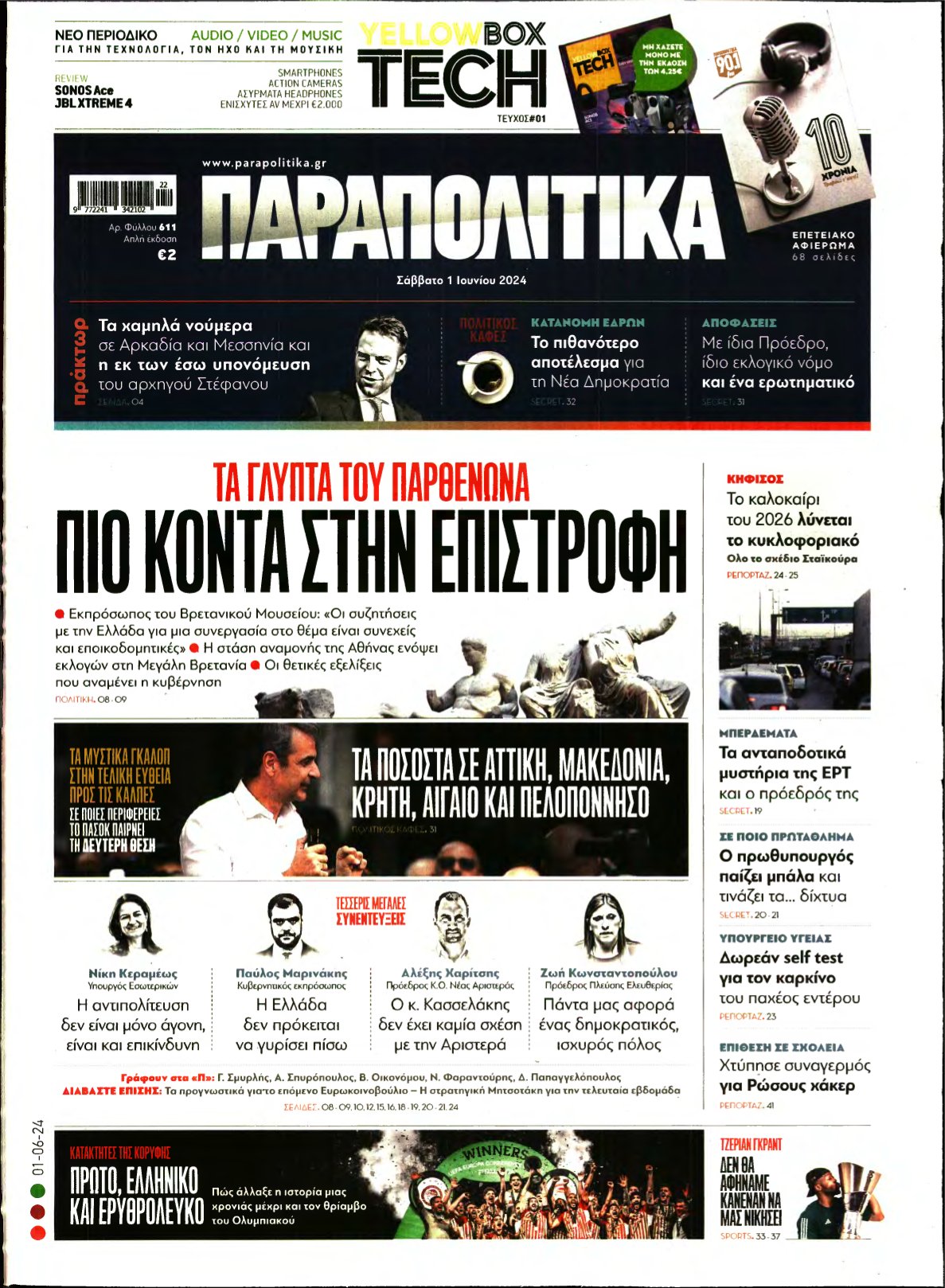 ΠΑΡΑΠΟΛΙΤΙΚΑ – 01/06/2024