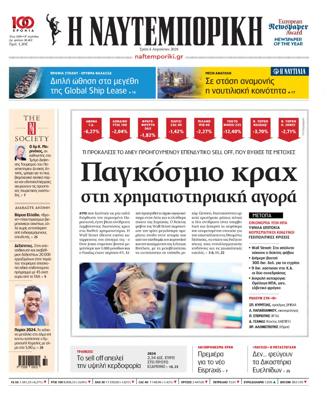 ΝΑΥΤΕΜΠΟΡΙΚΗ – 06/08/2024