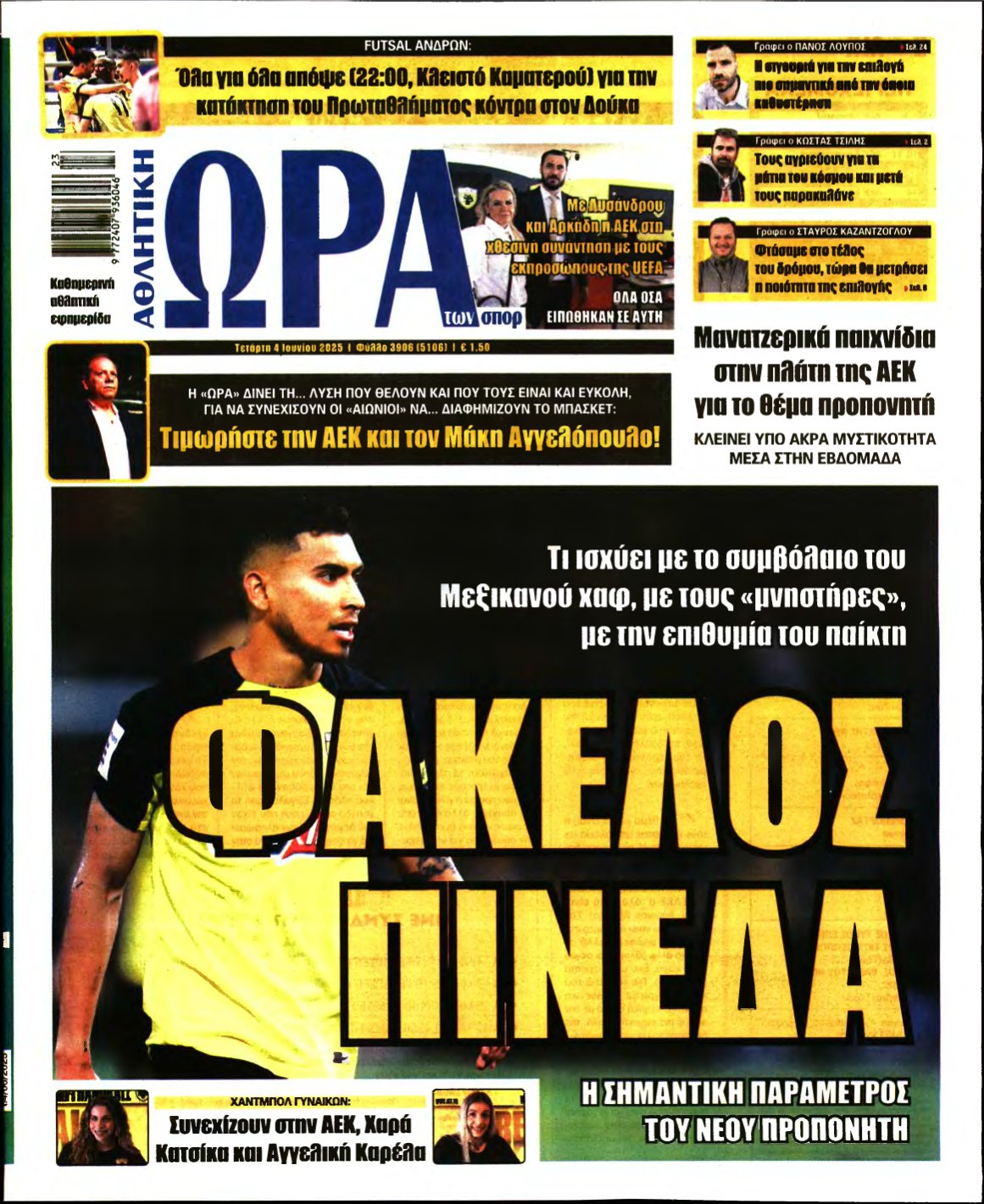 ΩΡΑ ΤΩΝ ΣΠΟΡ – 04/06/2025