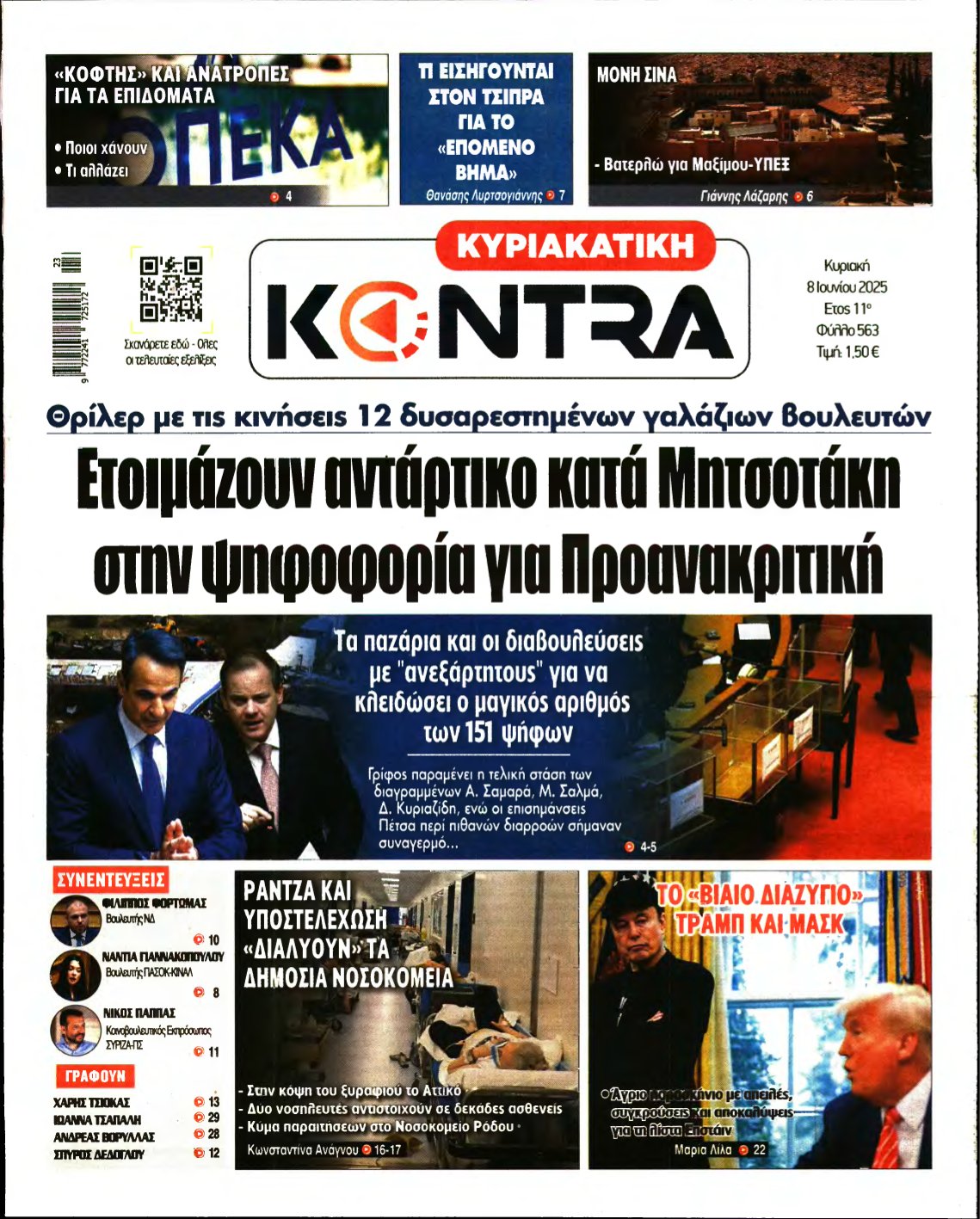 ΚΥΡΙΑΚΑΤΙΚΗ KONTRA NEWS – 08/06/2025
