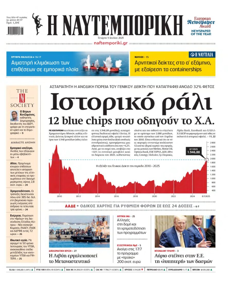 ΝΑΥΤΕΜΠΟΡΙΚΗ – 09/07/2025