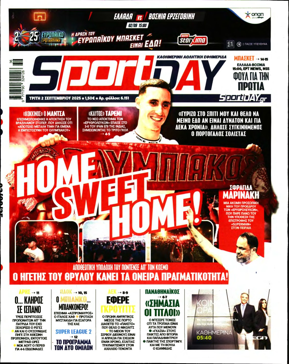 SPORTDAY – 02/09/2025