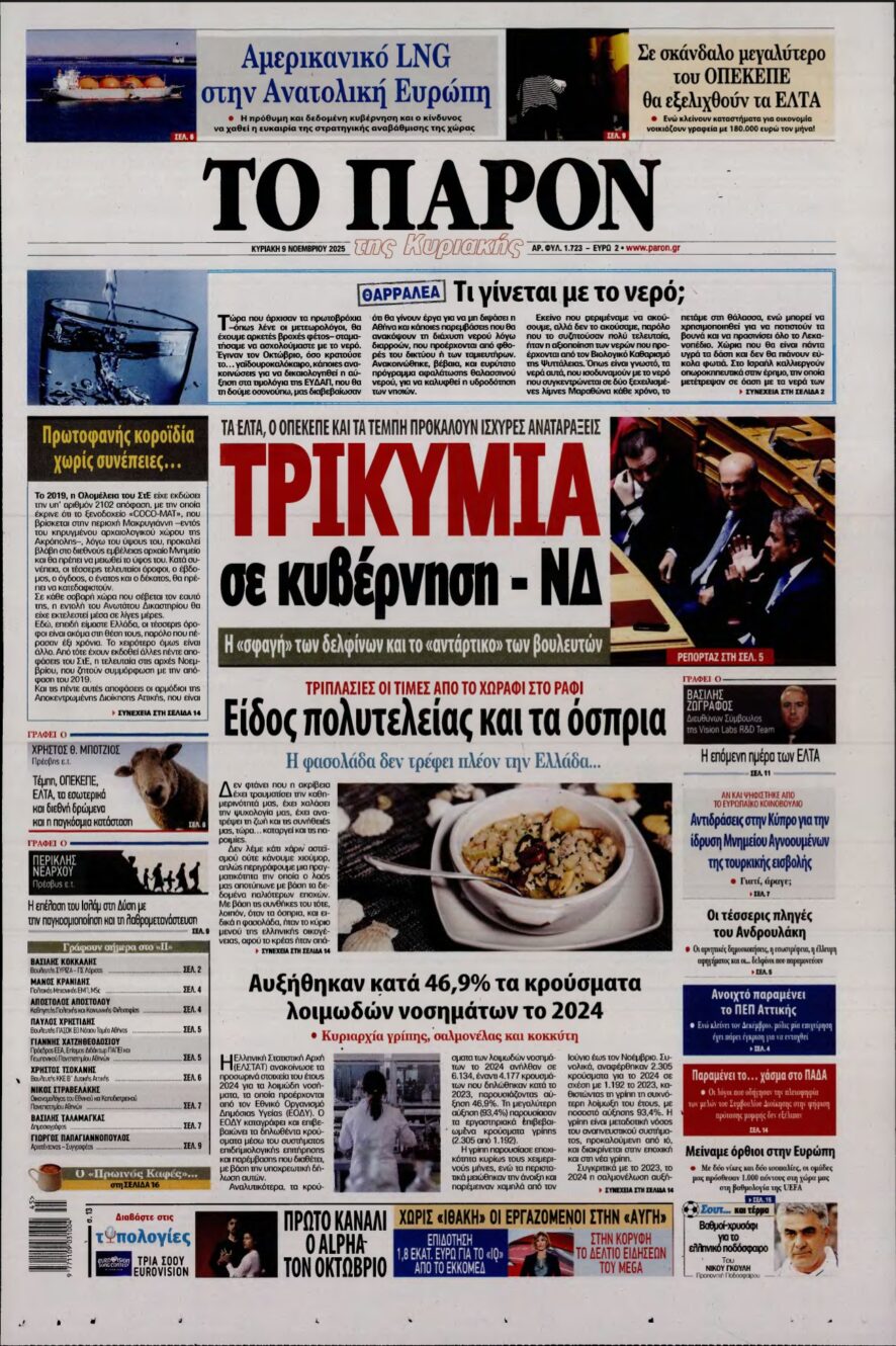 ΤΟ ΠΑΡΟΝ – 09/11/2025