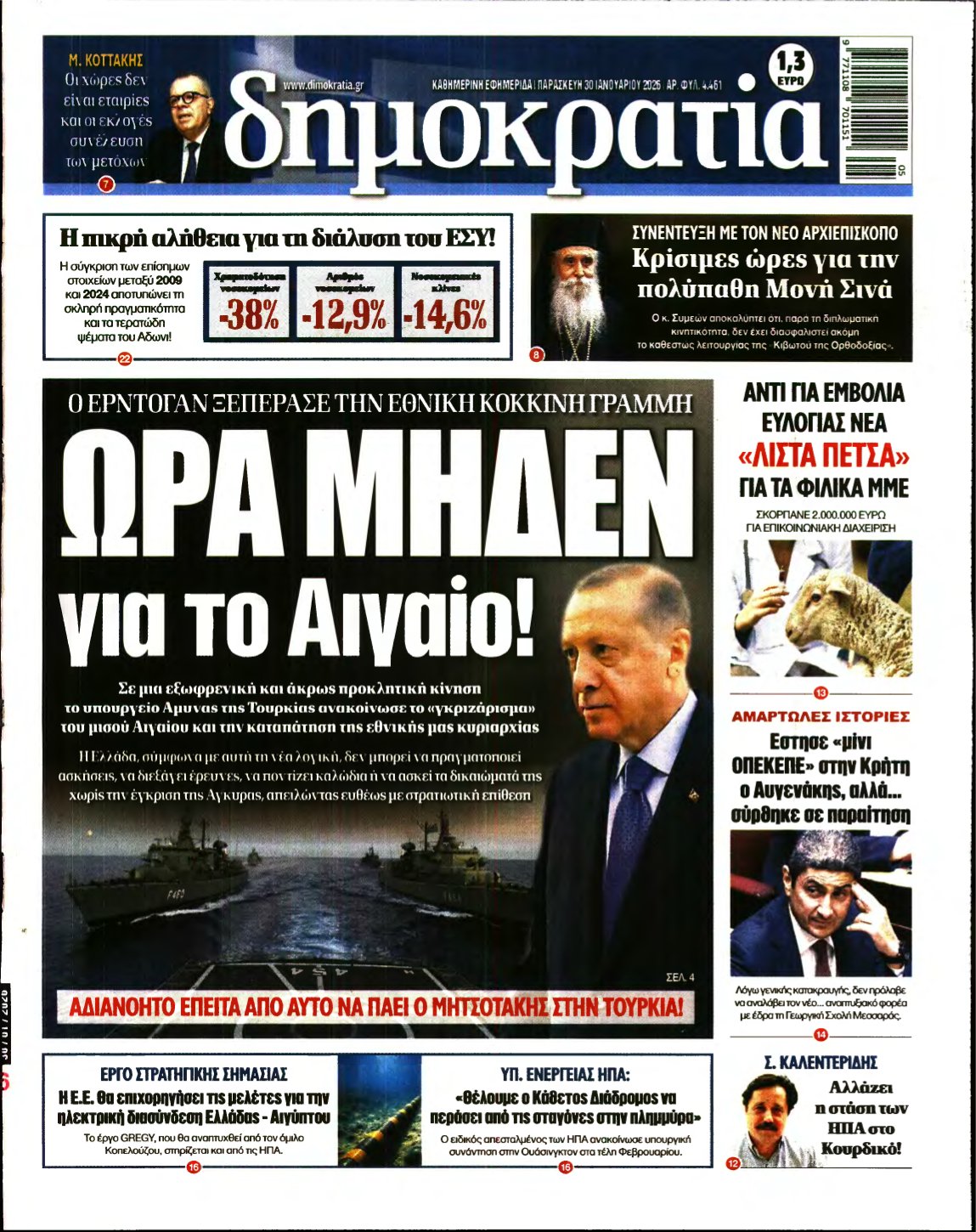 ΔΗΜΟΚΡΑΤΙΑ – 30/01/2026