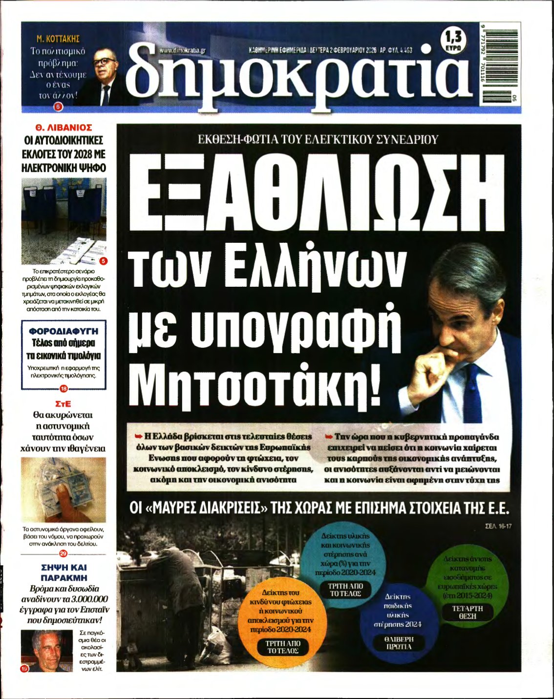 ΔΗΜΟΚΡΑΤΙΑ – 02/02/2026