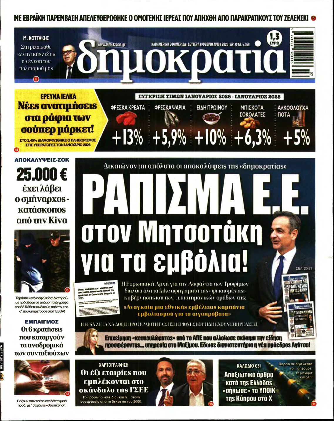 ΔΗΜΟΚΡΑΤΙΑ – 09/02/2026