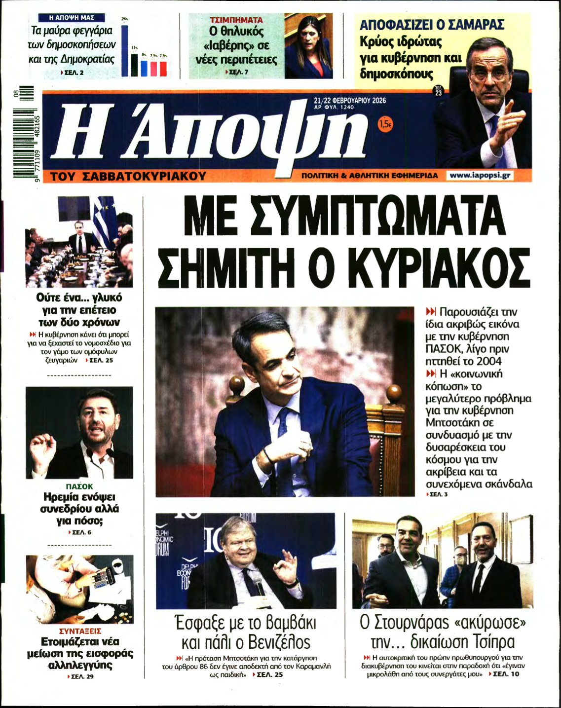 ΑΠΟΨΗ – 21/02/2026