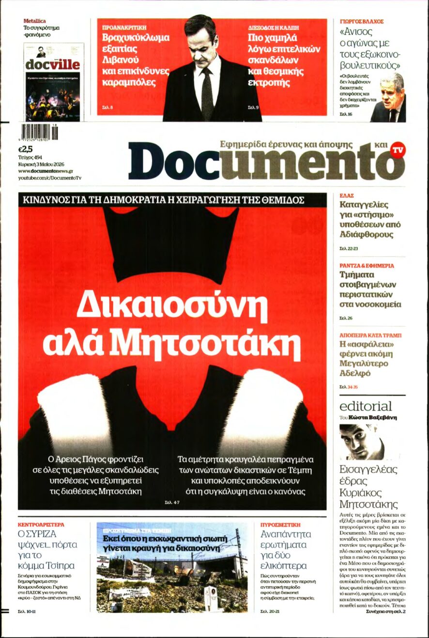 DOCUMENTO – 03/05/2026