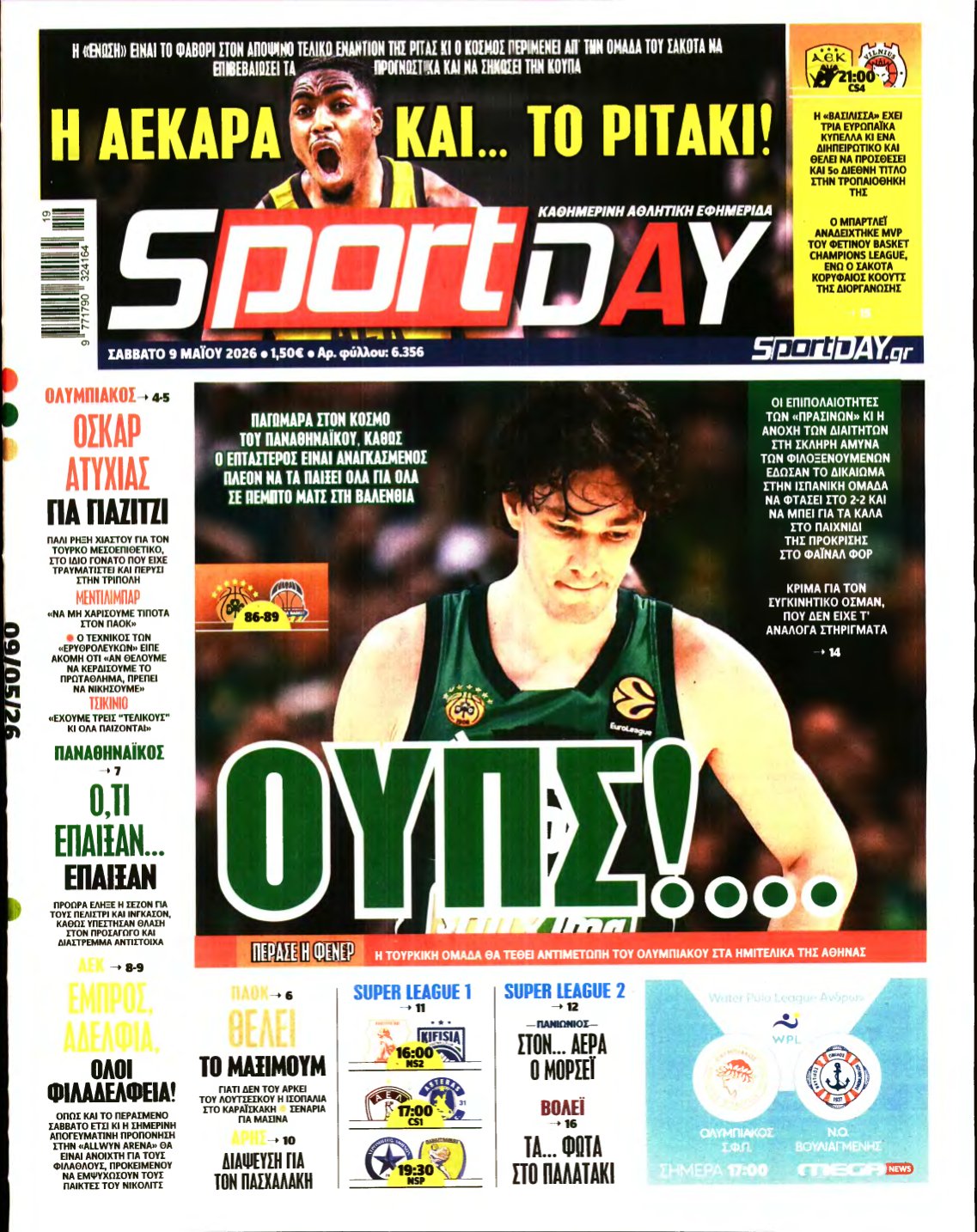 SPORTDAY – 09/05/2026