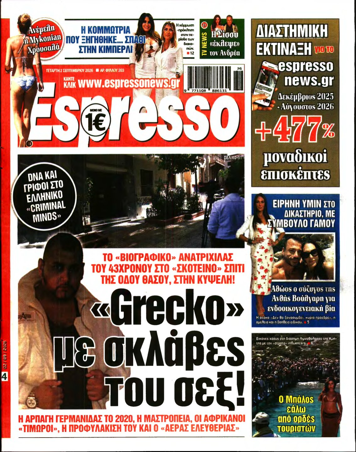 ESPRESSO – 02/09/2026